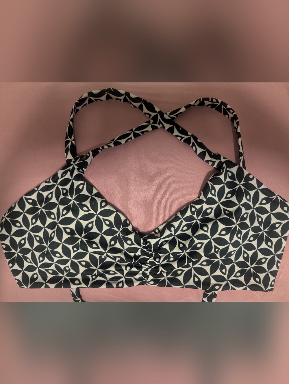 Black & White Geometric Bikini Set